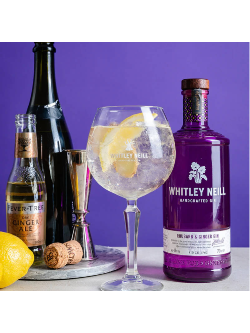 Джин Whitley Neill Rhubarb&Ginger Ревень и Имбирь, 0.7л