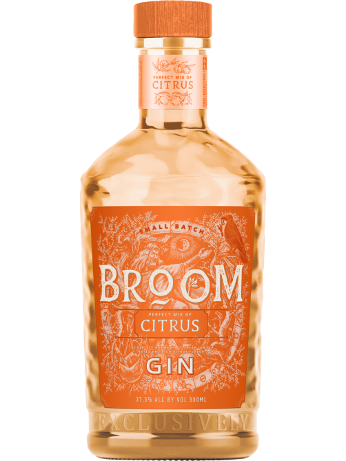 Джин Broom Цитрус, 0.5л