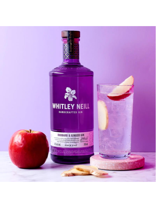 Джин Whitley Neill Rhubarb&Ginger Ревень и Имбирь, 0.7л