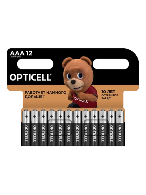 Батарейки Opticell Basic AAA, 12шт