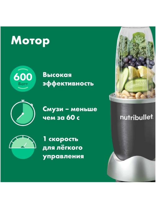Блендер стационарный Nutribullet NB607DG