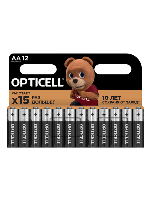 Батарейки Opticell Basic AA, 12шт