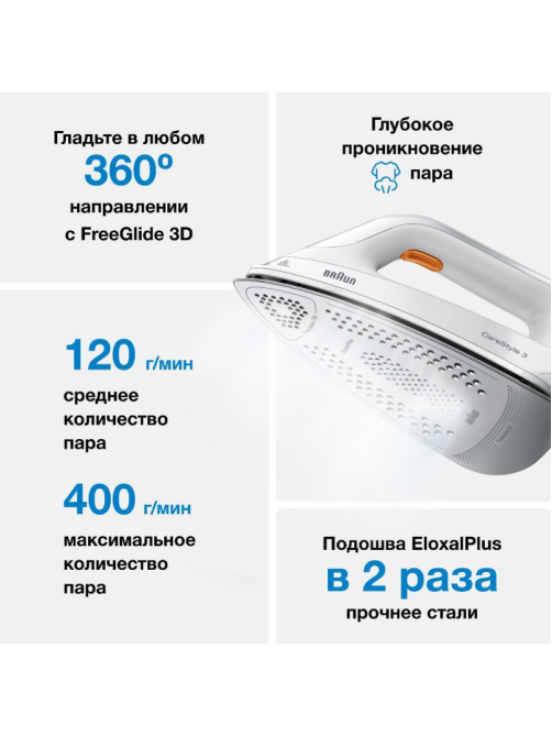 Парогенератор Braun IS3132WH
