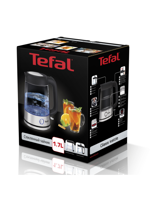 Чайник электрический Tefal Glass Kettle KI750D30