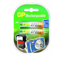 Комплект аккумуляторов GP AA 2700MAH, 2шт
