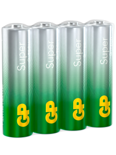 Батарейки GP Super LR6 AA, 4шт