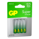 Батарейки GP Super AAA, 4шт