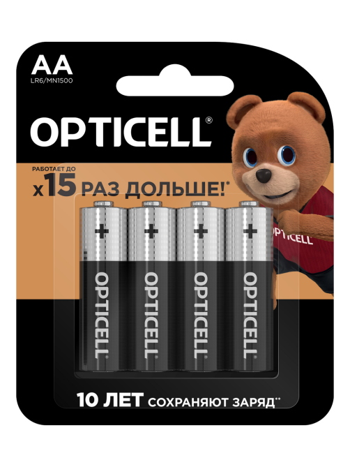 Батарейки Opticell Basic AA, 4шт