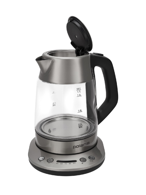 Чайник Polaris PWK 0507CAD стеклянный, 1.7л
