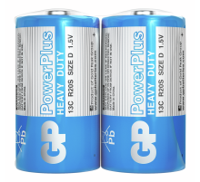 Батарейки GP Powerplus D, 2шт