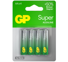Батарейки GP Super AA, 4шт