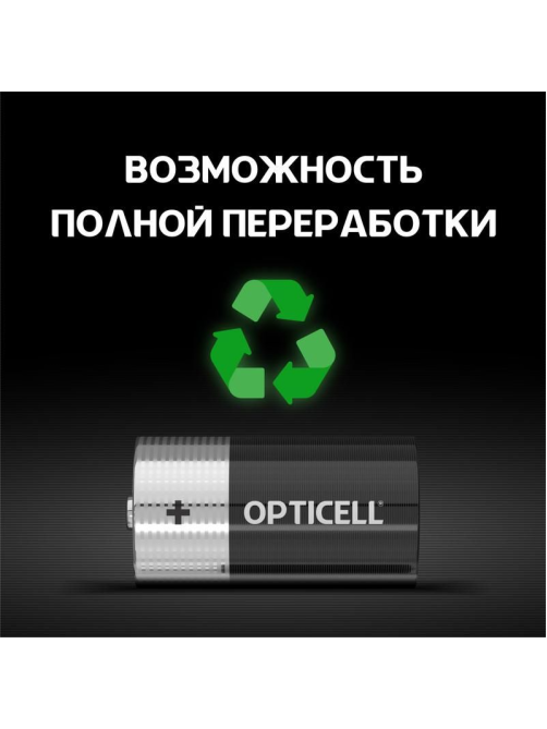 Батарейки Opticell Basic C, 2шт