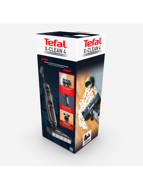 Пылесос Tefal X-Clean 4 вертикальный GF5035F0