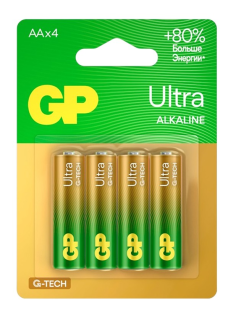 Батарейки GP Ultra G-Tech АА, 4шт