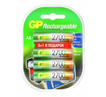 Аккумуляторы GP AA 2700мАч, 4шт