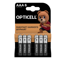 Батарейки Opticell Basic AAA, 6шт