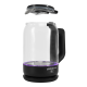 Чайник стеклянный Polaris PWK 1712CGLD, 1.5л