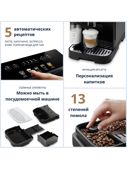 Кофемашина Delonghi Ecam290.61