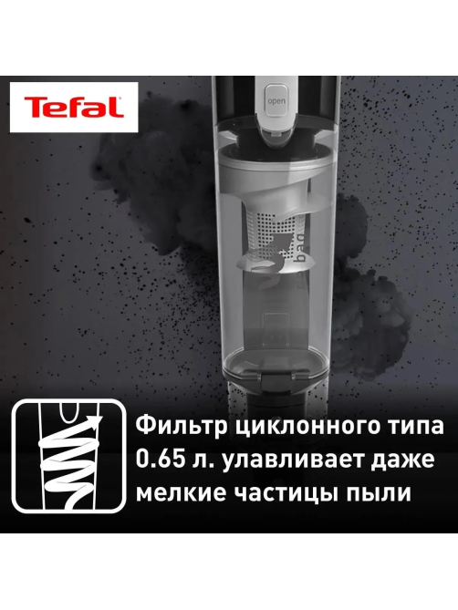 Пылесос беспроводной Tefal TY6545RH вертикальный