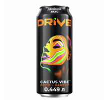 Напиток энергетический Drive Me Экзотическая энергия луло и кактус, 449мл
