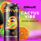 Напиток энергетический Drive Me Экзотическая энергия луло и кактус, 449мл