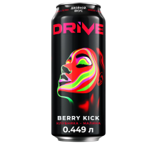 Энергетический напиток Drive Me Berry Kiсk, 449мл
