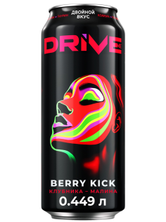 Энергетический напиток Drive Me Berry Kiсk, 449мл