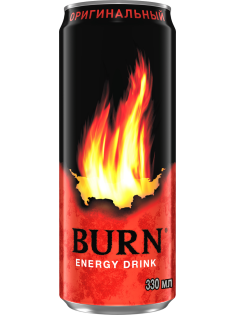 Энергетический напиток Burn Оригинальный, 330мл