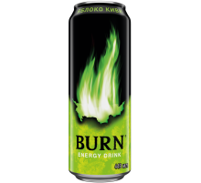 Энергетический напиток Burn Apple Kiwi, 449мл