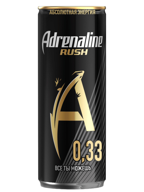 Энергетический напиток Adrenaline Rush 330мл