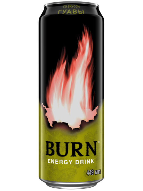 Напиток энергетический Burn Гуава, 449мл