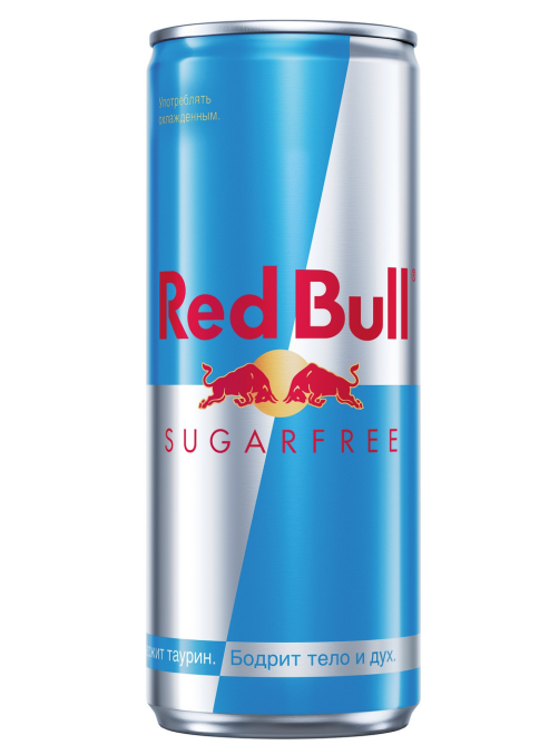 Энергетический напиток Red Bull Sugarfree, 250мл