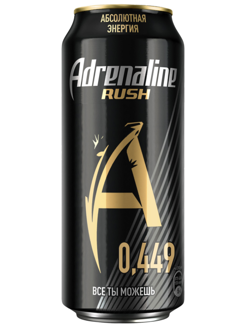 Энергетический напиток Adrenaline Rush 449мл