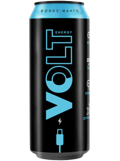 Напиток энергетический Volt Energy Кокос-манго, 450мл