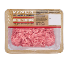 Фарш из говядины Мираторг Black Angus охлажденный, 400г