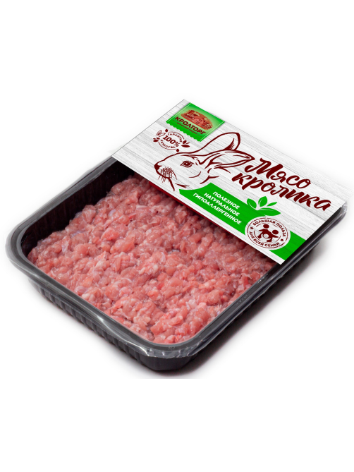 Фарш из мяса кролика Кролторг охлажденный, 500г