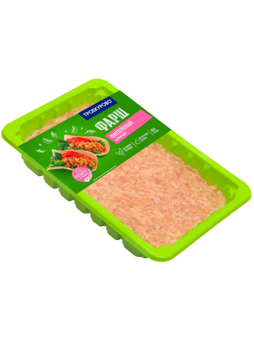 Фарш филейный куриный Троекурово охлажденный, 450г