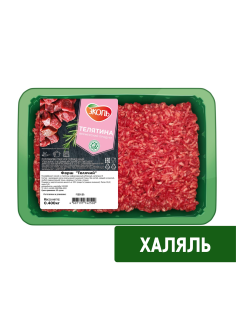 Фарш телячий Эколь Халяль охлажденный, 400г