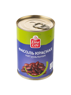 Fine Life Фасоль красная натуральная, 420г