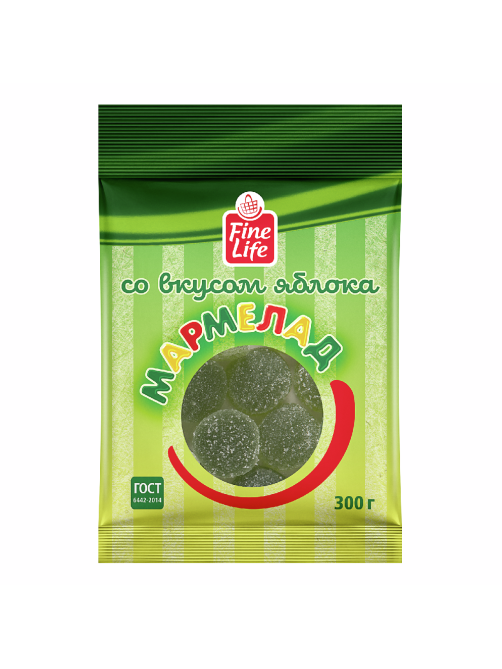 Fine Life Мармелад яблоко, 300г