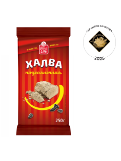 Халва Fine Life подсолнечная, 250г