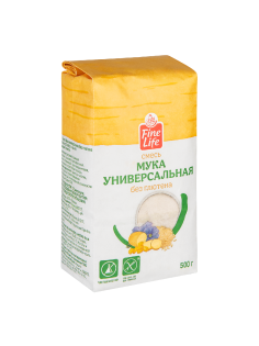 Fine Life Мука универсальная без глютена, 500г