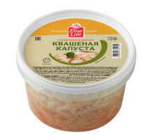 Fine Life Капуста квашеная с хреном, 500г