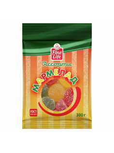 Fine Life Мармелад ассорти, 300г