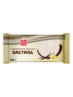 Fine Life Пастила с ароматом ванили, 200г