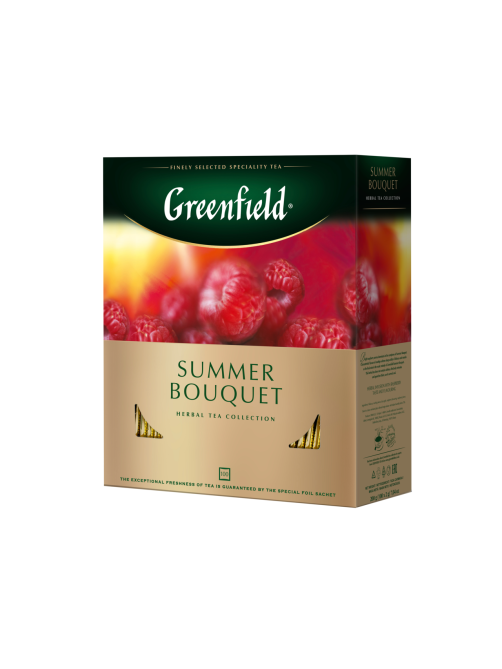 Чай Greenfield Summer Bouquet травяной (2г х 100шт), 200г