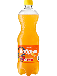 Напиток Добрый Апельсин газированный, 1л