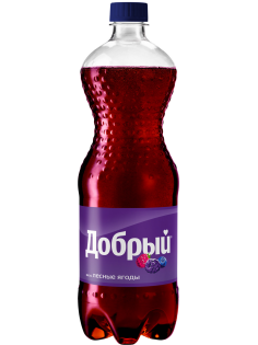 Напиток Добрый Лесные ягоды газированный, 1л