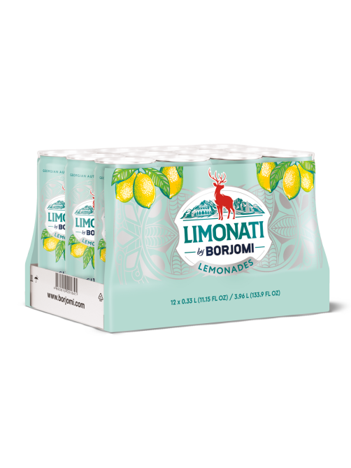 Лимонад Limonati by Borjomi Цитрус газированный, 330мл
