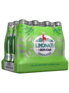 Напиток Borjomi Limonati Тархун газированный, 500мл x 12 шт